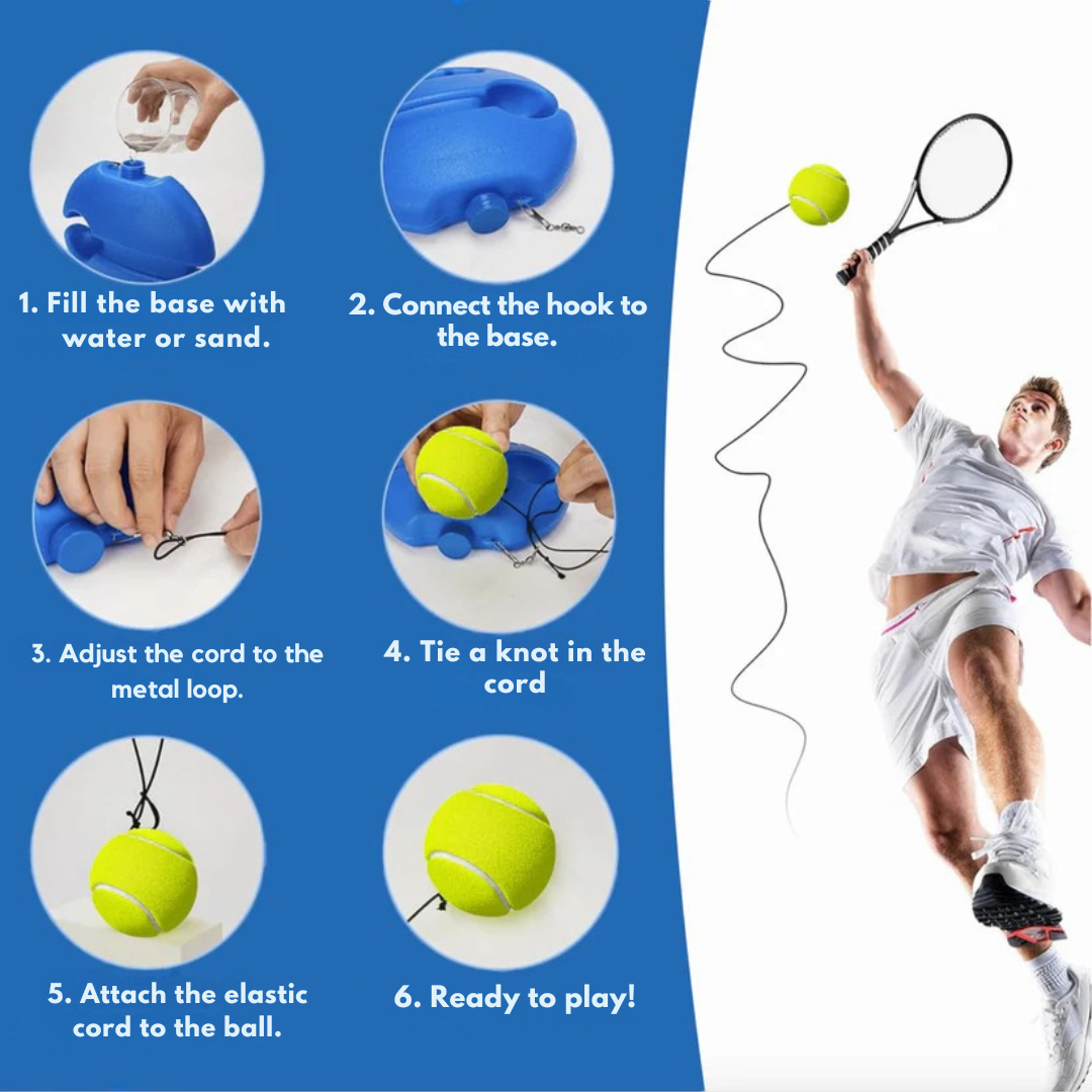 BounceBack Trainer – Tennis & Cricket Practice Anywhere!